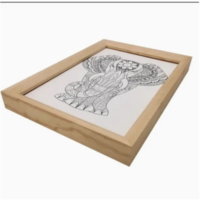 Planche à cadre en bois de pin